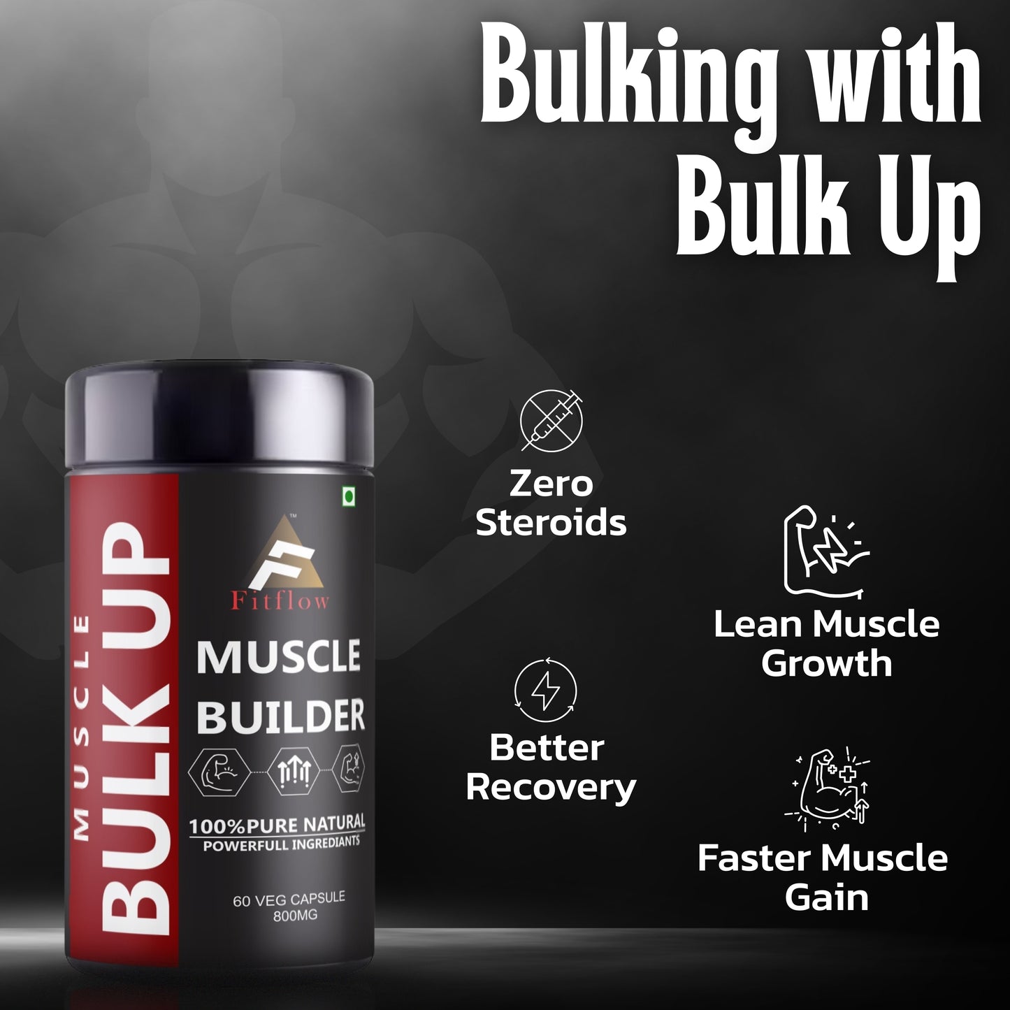 BulkUp – Mass Gainer Capsules