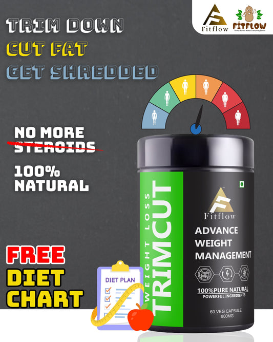 Trim Your Fat Naturally – Fitflow TrimCut Ayurvedic Capsules for Fast & Safe Weight Loss