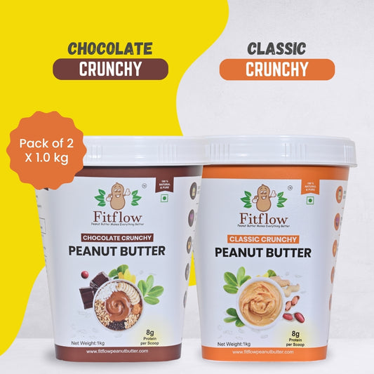 Chocolate Plus Crunchy Classic Peanut Butter 1 Kg