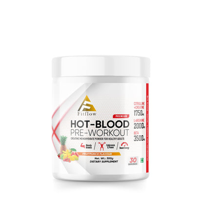 Pre-Workout Supplement | Boost Energy & Focus | Enhanced Performance | 30 Servings | Fruit Punch Flavor