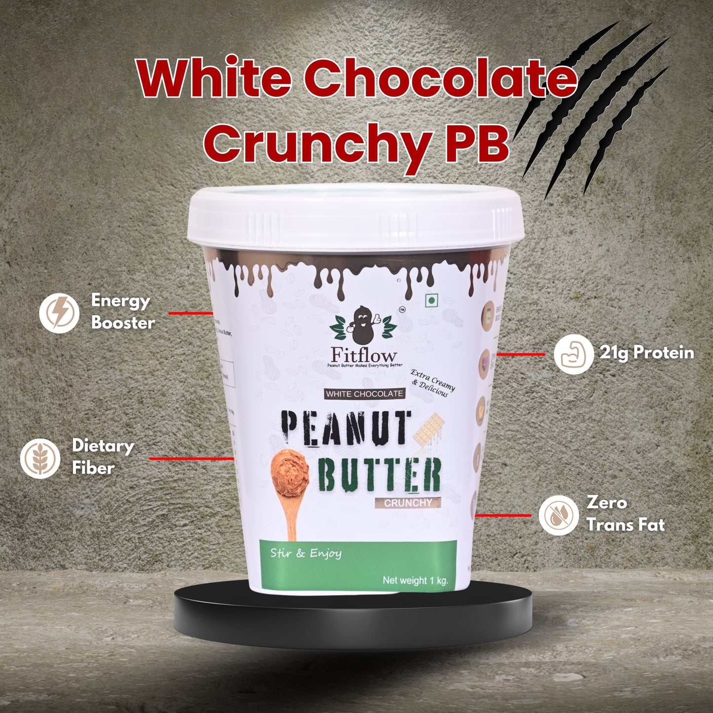 White Chocolate Peanut Butter 1 Kg