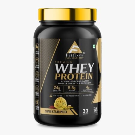 Fitflow Premium Whey Protein - Shahi Kesar Pista