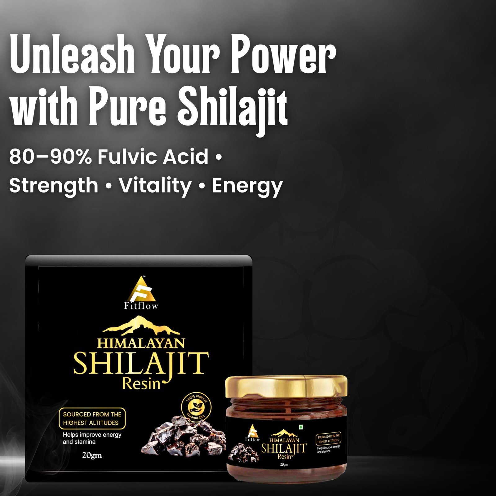 Fitflow Himalayan Shilajit Resin - Image 3