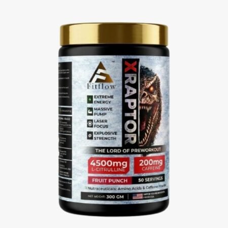 Fitflow X-Raptor Pre Workout – Fruit Punch